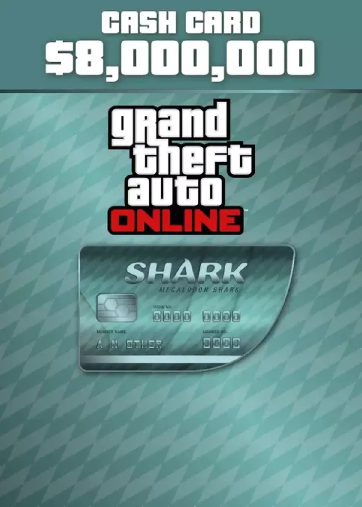 GTA V Megalodon Shark Cash Card