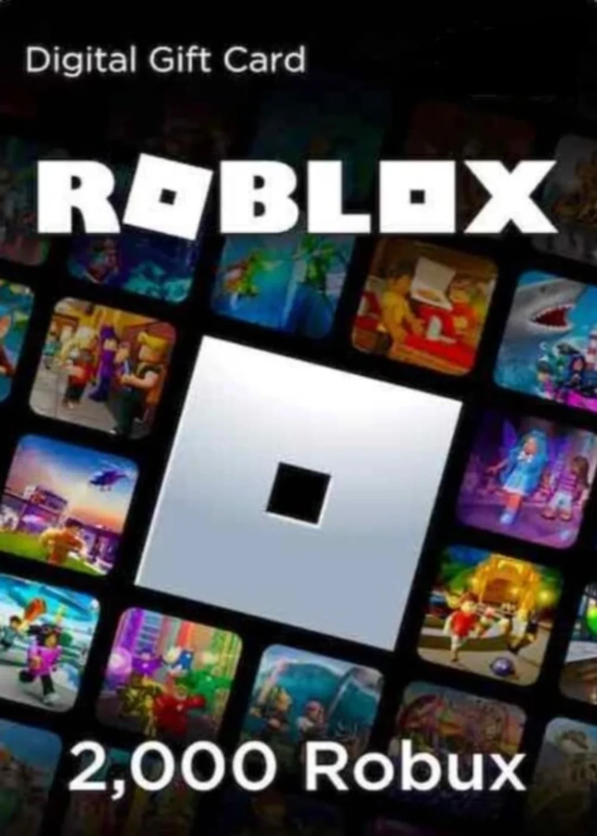 Roblox $25 Gift Card - 2000 Robux