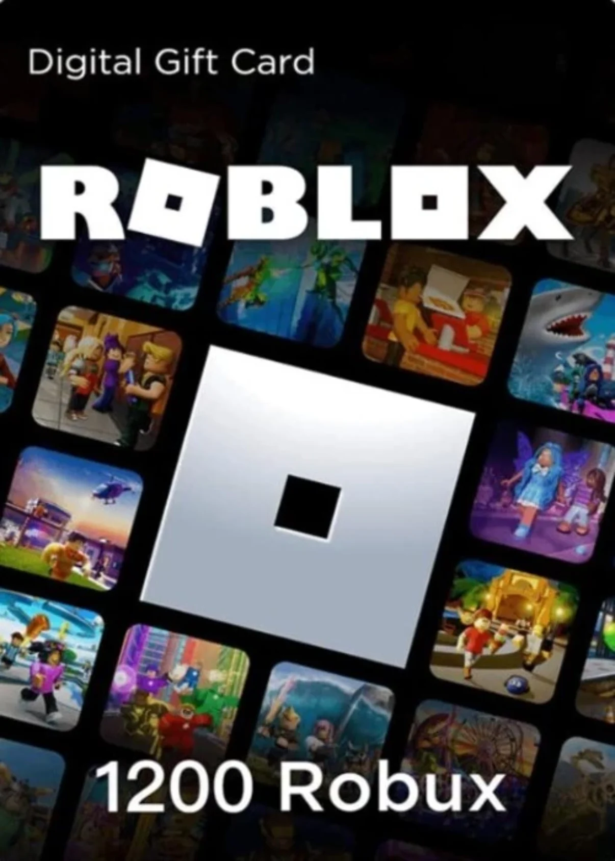 Roblox $15 Gift Card - 1200 Robux
