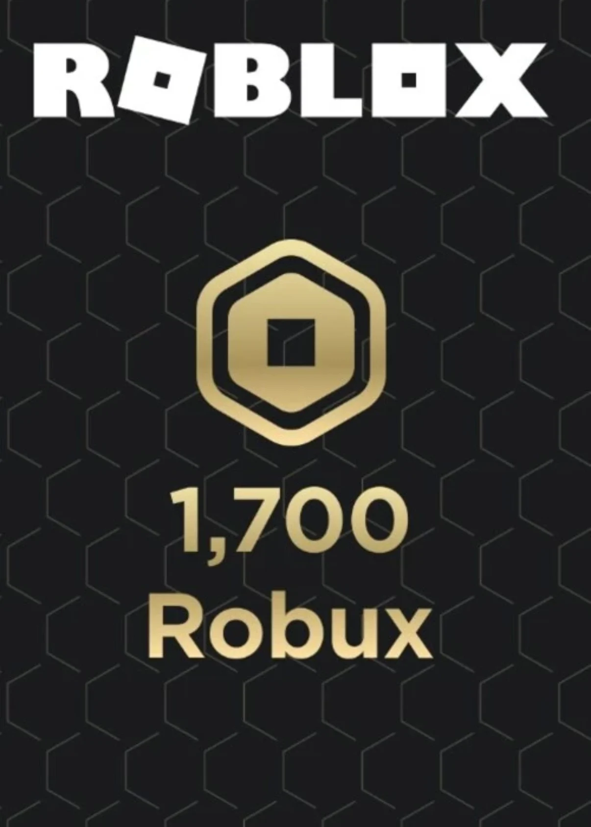 Roblox Gift Card - 1700 Roblox Robux 1700 Credit Code + Bonus Exclusive  Item (Code Only) : : Video Games