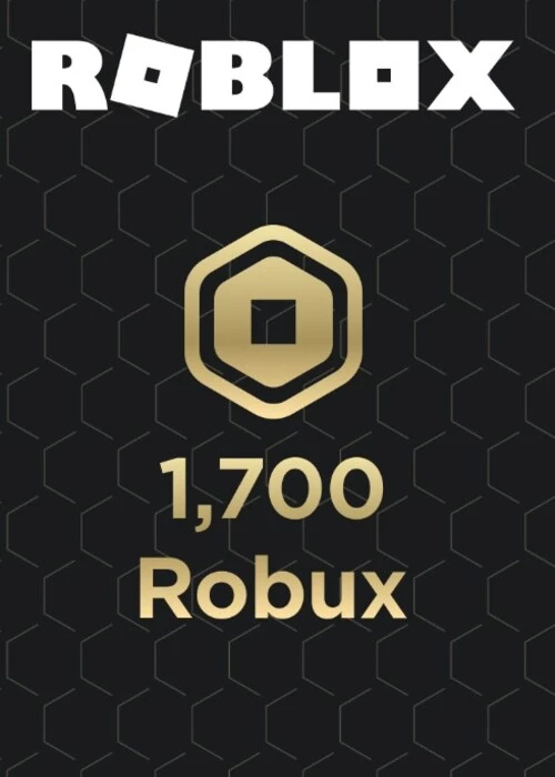 Roblox Card 1700 Robux