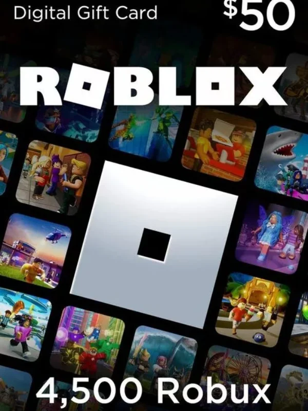 Roblox $50 Gift Card - 4500 Robux