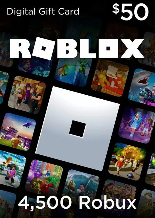 Roblox $50 Gift Card - 4500 Robux