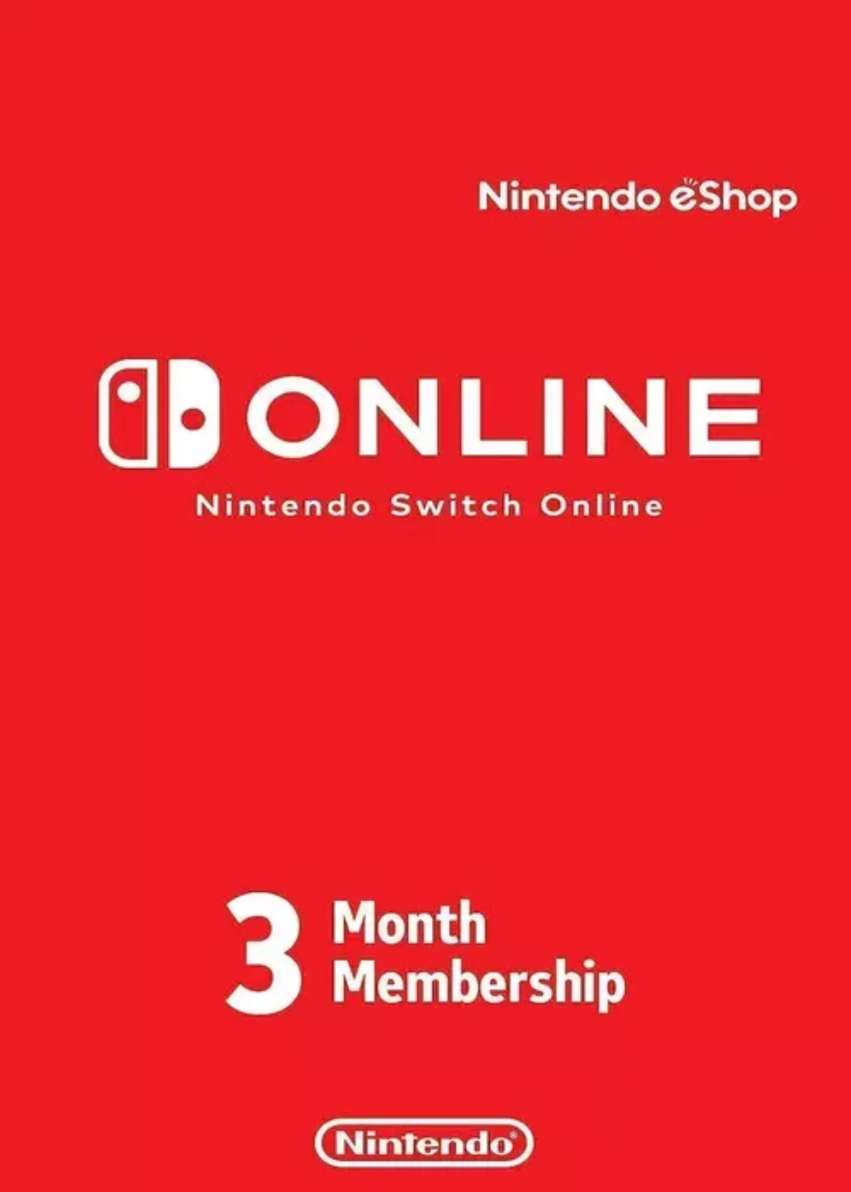 Nintendo Membership 3 Month (Individual) - EU