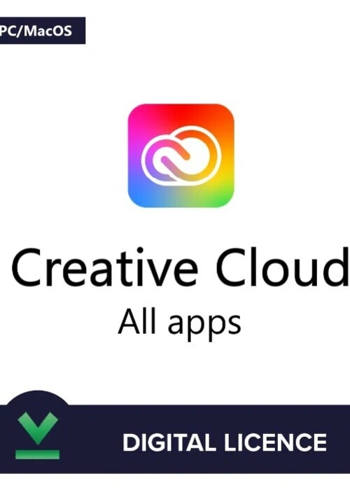 Adobe Creative Cloud All Apps 1 Year PC/Mac