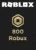 Roblox – 800 Robux Key