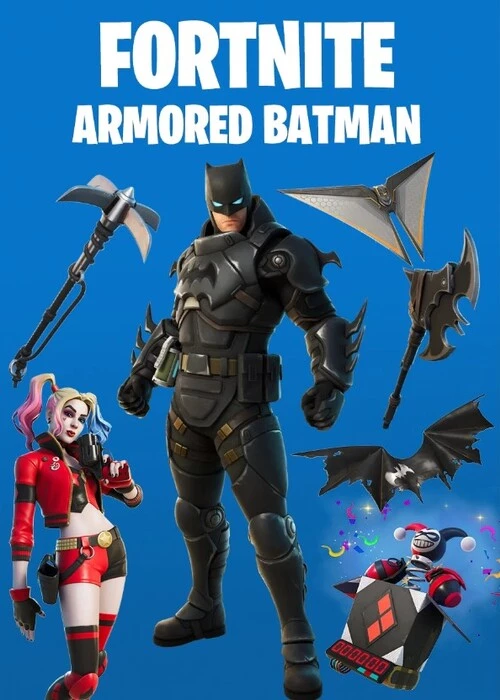 Fortnite Armored Batman Zero Skin Epic Games Key