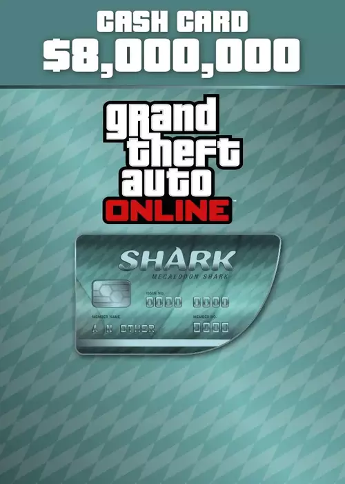 GTA V Megalodon Shark Cash Card Rockstar Games Launcher Key